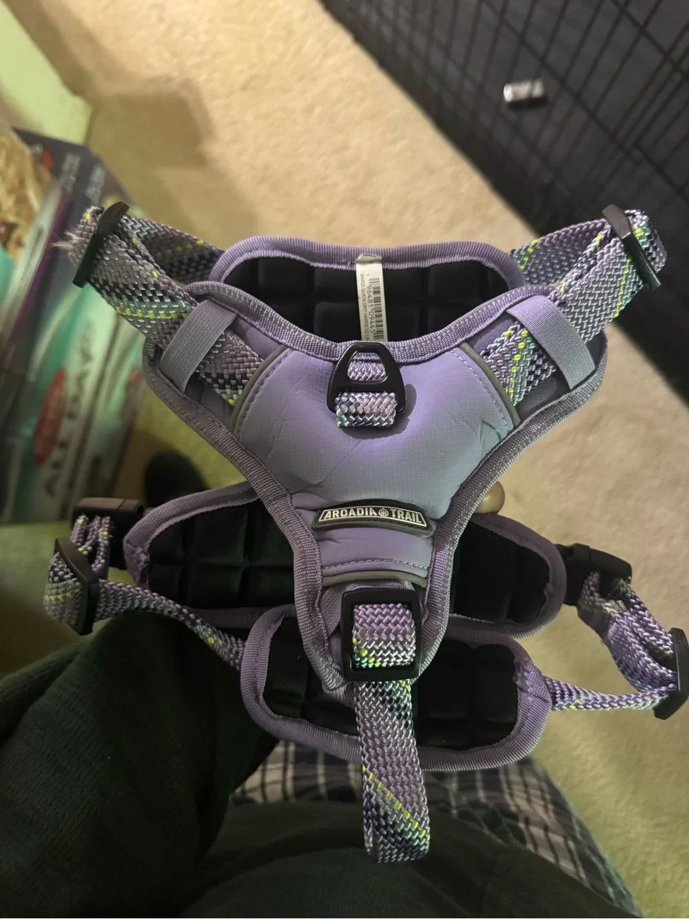 Simple Solution All Day Premium Dog Pads - Lavender Scent (Aqua & Purple)I